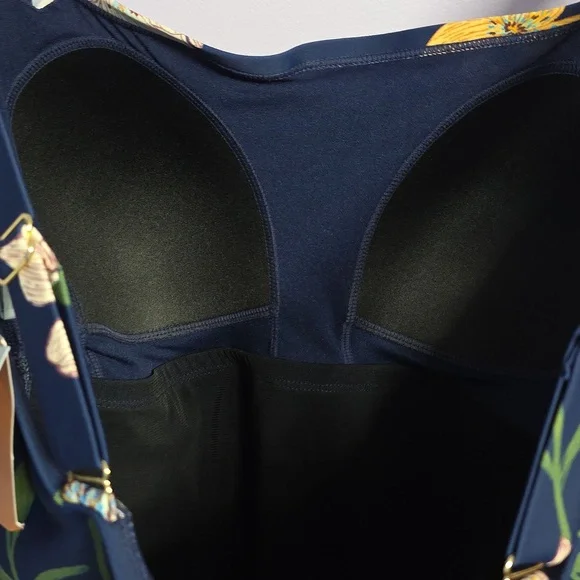 Shade & Shore‎ Dark Blue Floral Swimwear Size 18 - Picture 5 of 8